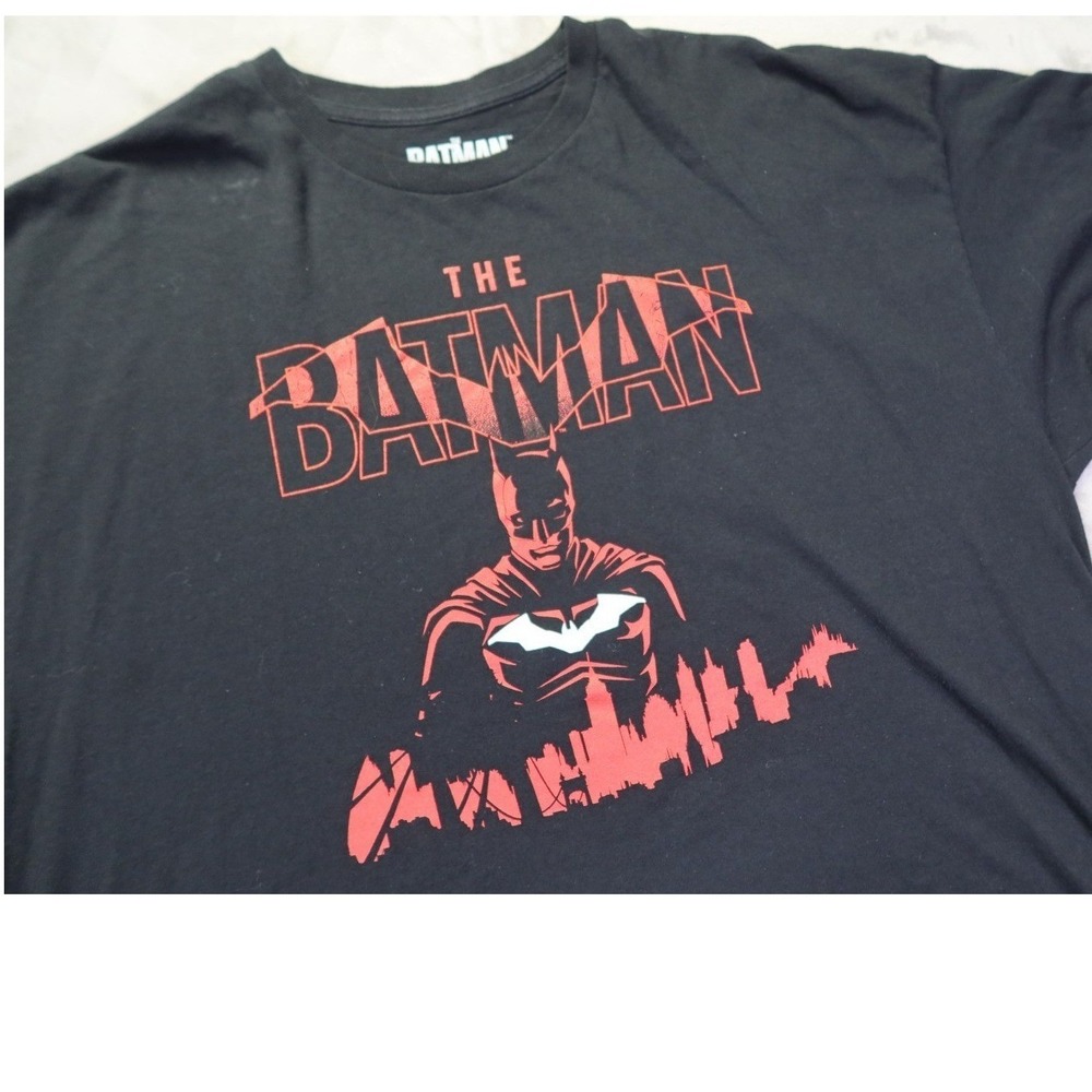 The Batman DC Black T Shirt Men's Size‎ 2XL XXL